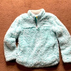 Size 6 pull over Sherpa jacket